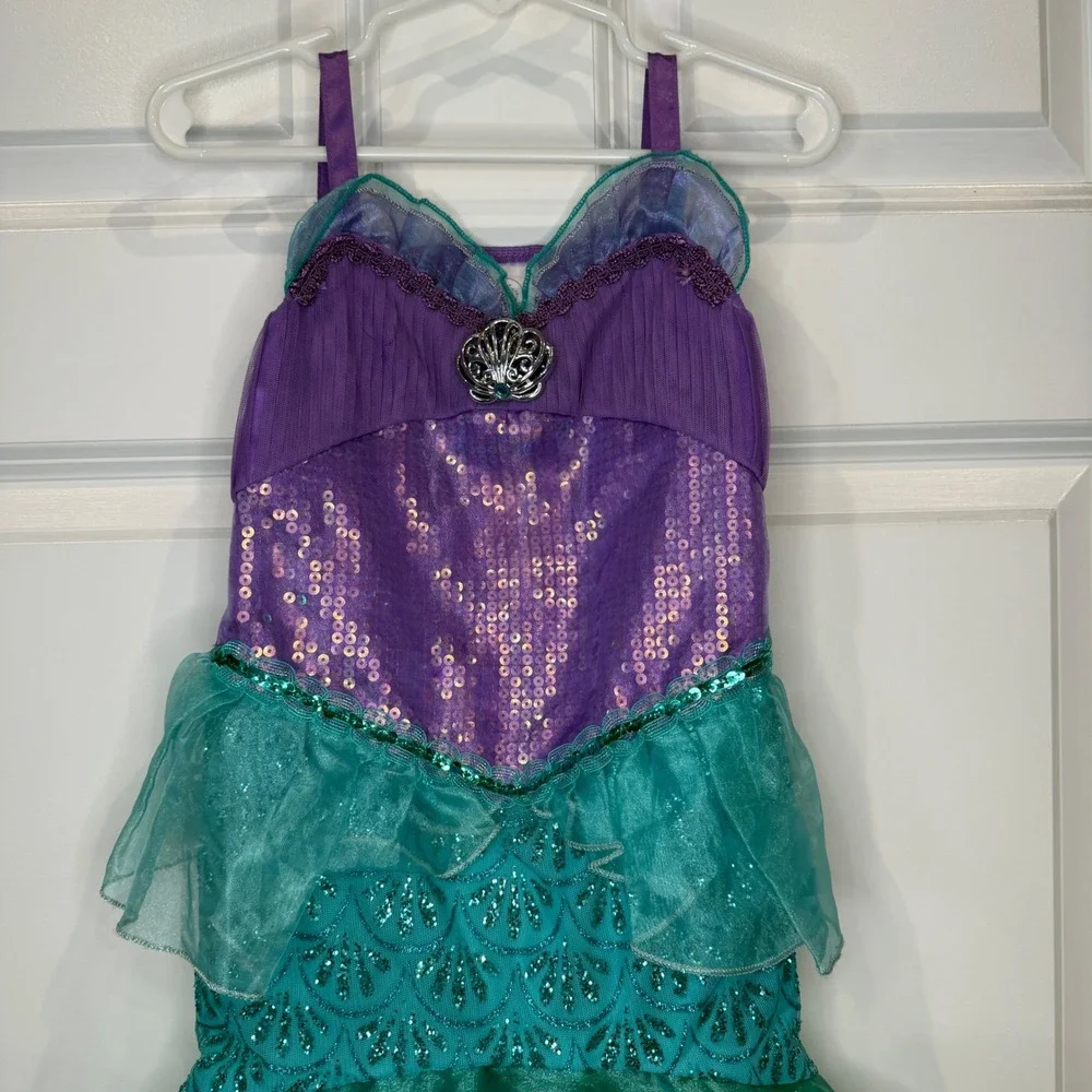 Disney‎ Castle Collection Ariel Little Mermaid Costume Dress Size 4